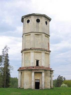 Город Гатчина, Приоратский парк, водонапорная башня