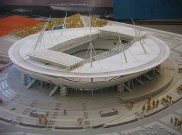 Стадион имени С. М. Кирова, японский проект Космический корабль, Япония