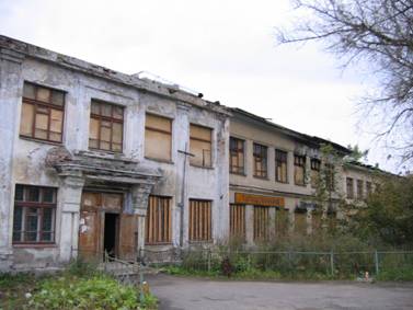 Город Лодейное Поле, улица Карла Маркса, 36, разрушенное здание
