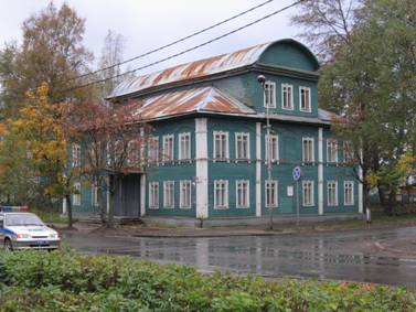 Город Лодейное Поле, улица, проспект Ленина, 41, деревянный дом