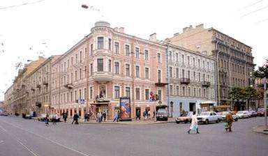 Литейный проспект, 5, улица Чайковского, 19, дом с флюгером, до сноса