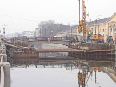 Балтийский мост через Обводный канал, работы по строительству нового автомобильного моста в створе Митрофаньевского шоссе