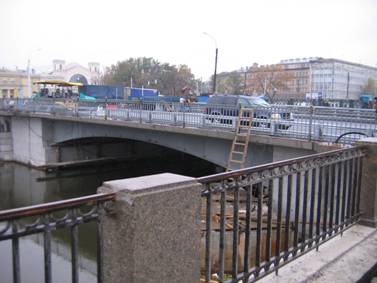 Новый Митрофаньевский мост через Обводный канала, Балтийский мост