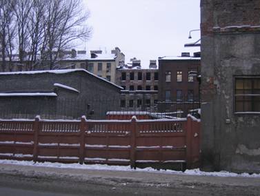 Улица Розенштейна, дворы, расселенные дома