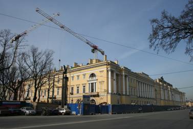 Площадь Декабристов, 1-3, 1, 3, здание Сената и Синода, реконструкция под президентскую библиотеку имени Ельцина