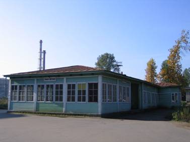 Железнодорожная станция, платформа Новая Деревня, Сестрорецкая линия железной дороги, направление, деревянное здание, вокзал