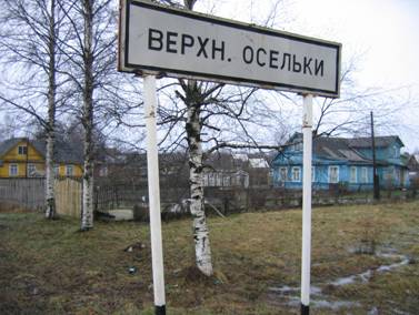 Деревня Верхние Осельки
