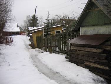 Деревня Хиттолово, Приозерная улица, проулок, переулок, задворки