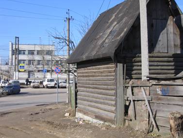 Поселок Мурино, Вокзальная улица, деревянный дом