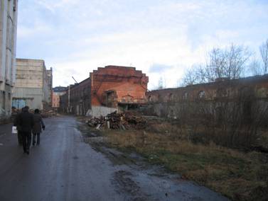 Газпром-сити, Охта центр, река Охта, разрушенные постройки, здание